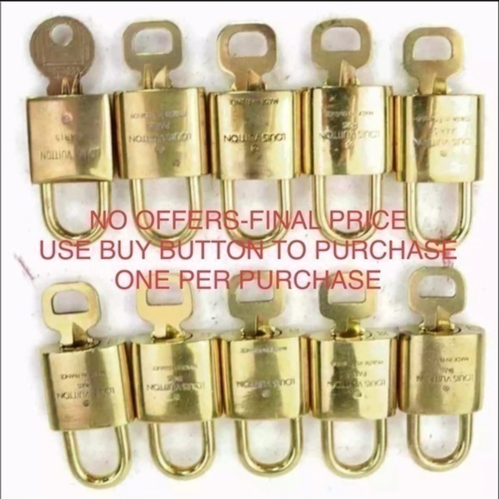 Louis Vuitton Padlock & Key (ONE)